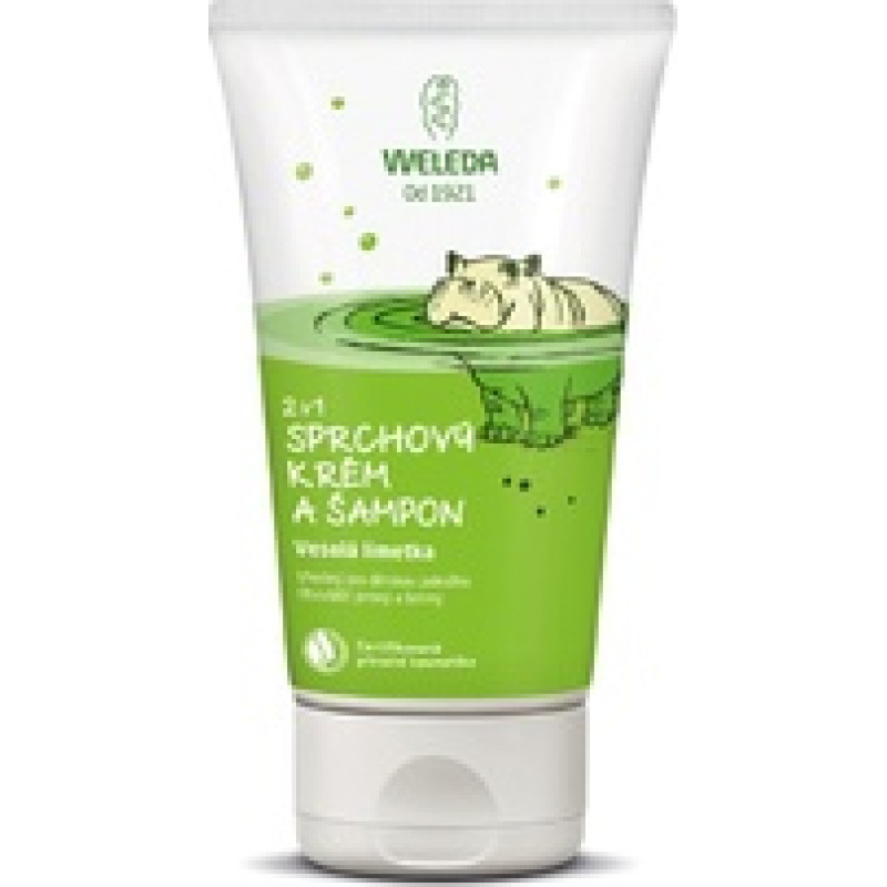 Weleda 2 in 1 Shower Cream and Shampoo Cheerful lime 150 ml