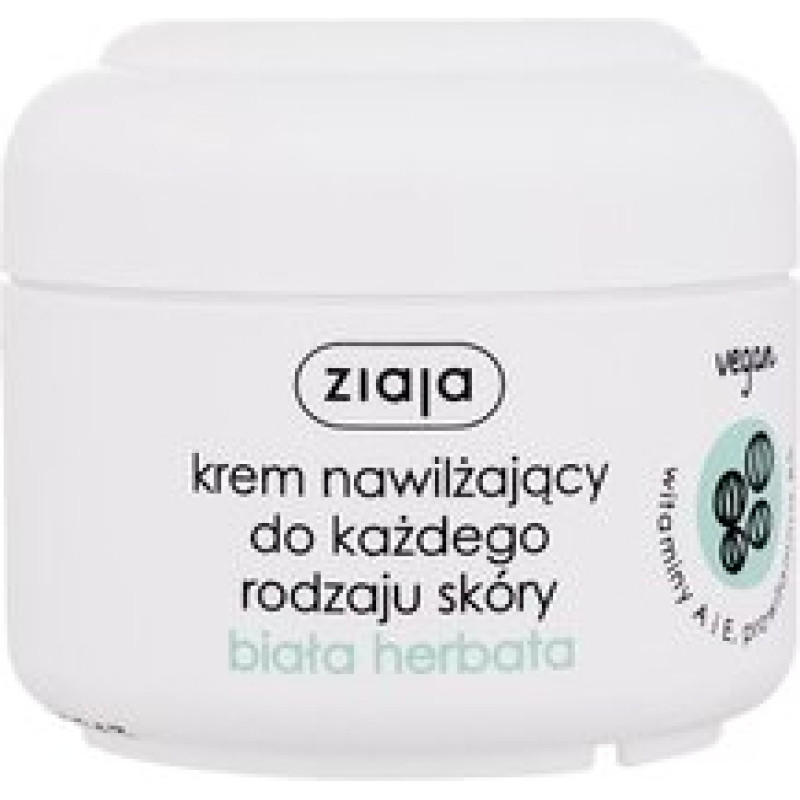 Ziaja White Tea Moisturizing Face Cream - Lehký hydratační krém s extraktem z bílého čaje