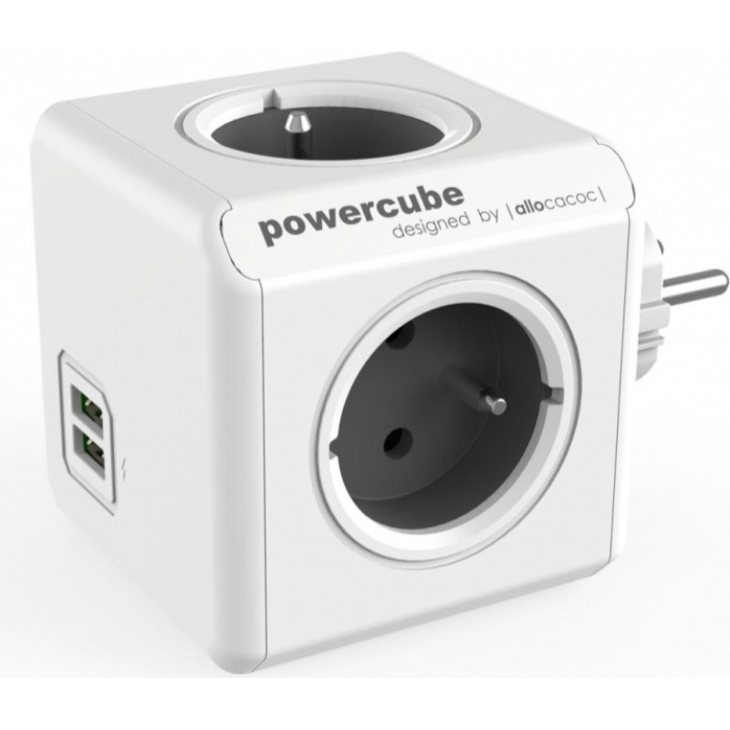 Allocacoc PowerCube Original USB 2202 Grey