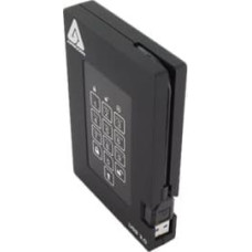 Apricorn SSD Hard Drive A25-3PL256-S2000F - 2 TB - USB 3.0 - Black