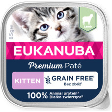 Eukanuba Konservēta barība kaķēniem - Eukanuba Cat Kitten Lamb pate 85g