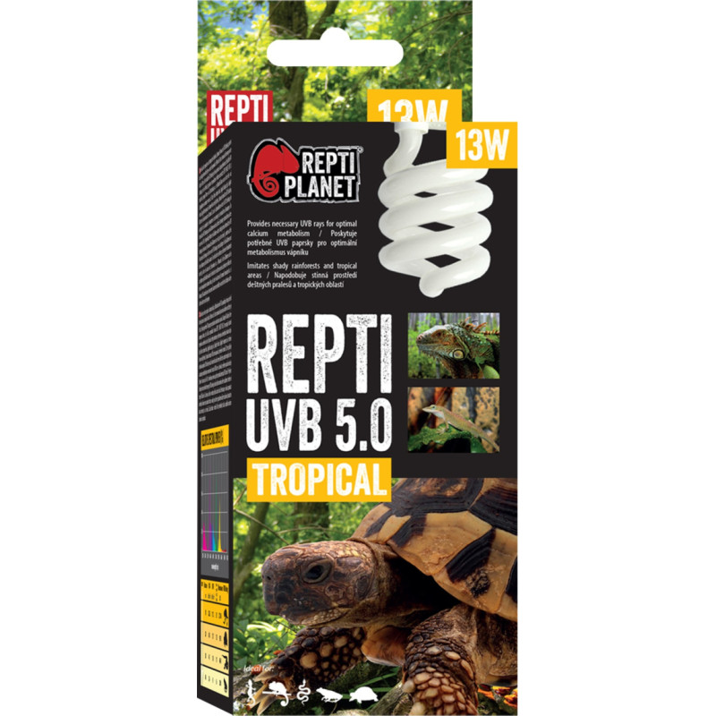 Repti Planet Spuldze terārija lampai : Repti Planet Bulb UVB 5.0 13W