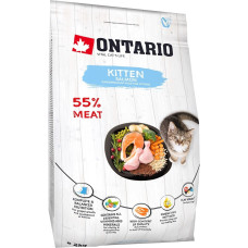Ontario Sausā barība kaķēniem - Ontario Cat Kitten Salmon, 2 kg