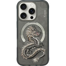 Nimmy Etui Nimmy Dragon MagSafe do iPhone 16    Pro szary