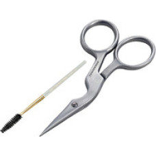 Tweezerman Brow Shaping Scissors & Brush Stainless Steel - Nůžky a kartáček na obočí