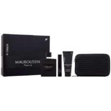 Mauboussin Pour Lui In Black Gift set EDP 100 ml, shower gel 75 ml, EDP 20 ml and shoulder bag