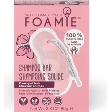 Foamie šampūns bojātiem matiem Hibiscus 80 g