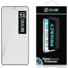 Obal:me Privacy 5D Glass Screen Protector for Samsung Galaxy S25+ Black