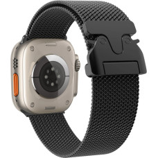 Titanium Milanese Loop Bracelet 42|44|45|46|49 mm - Black