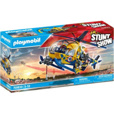 Playmobil 70833 - Air Stunt Show Helicopter with Film Crew