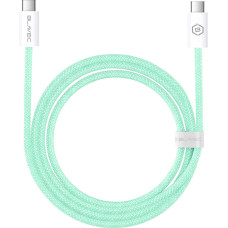 Blavec Cable Candy braided - Type C to Type C - PD 60W 3A 2 metres (CCA-CC3GN20) green