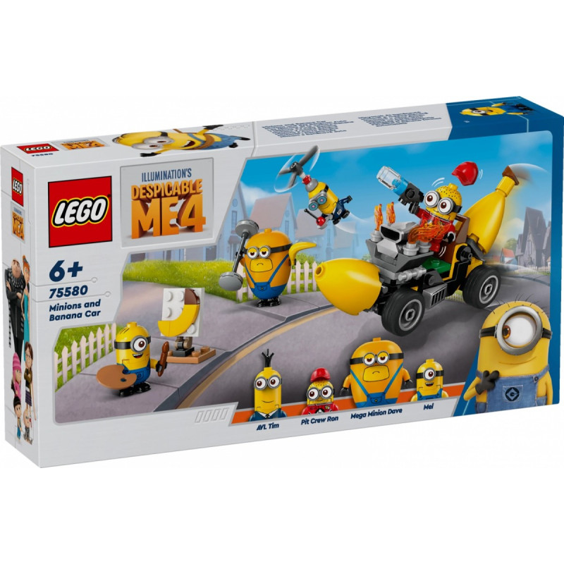 Lego Minions 75580 - Minions and a banana car