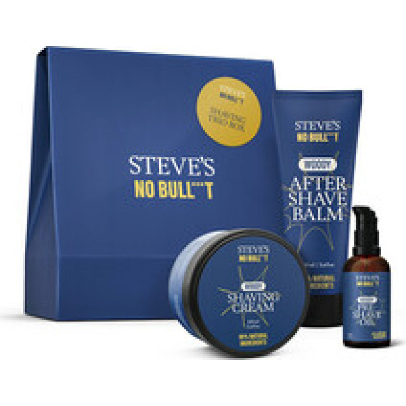 Steves No Bull***T Shaving Trio Box - Dárková sada