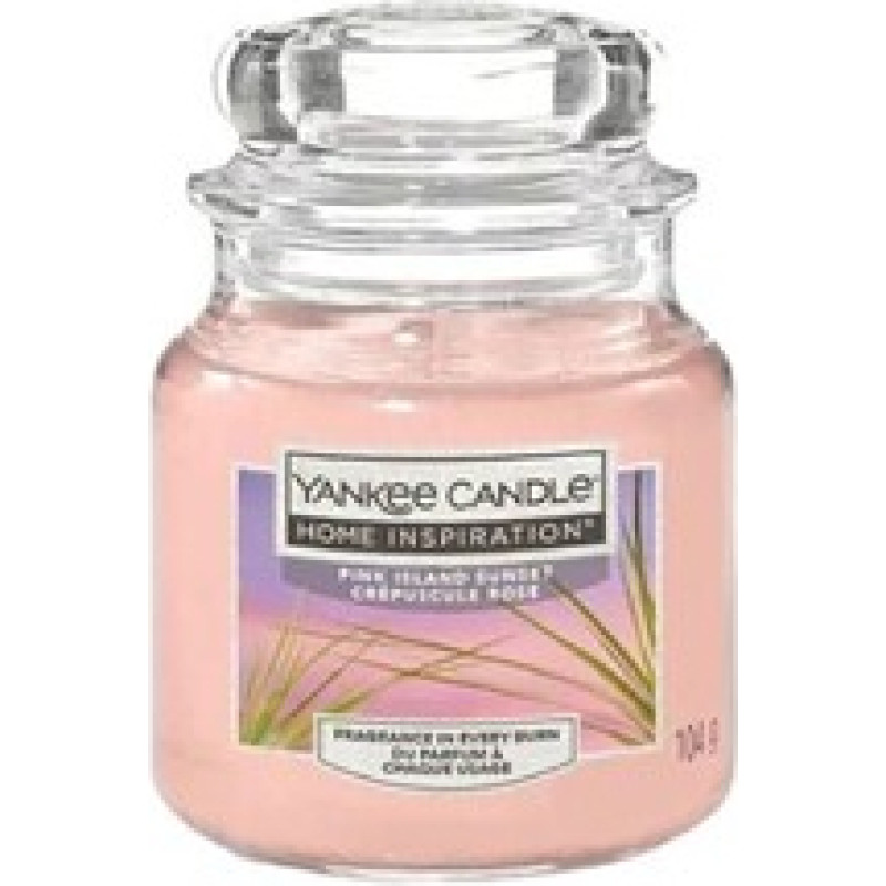 Yankee Candle Home Inspiration Candle Pink Island Sunset ( západ slunce na růžovém ostrově ) - Vonná svíčka