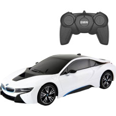 Rastar R|C 1:18 BMW i8 remote control car (white)