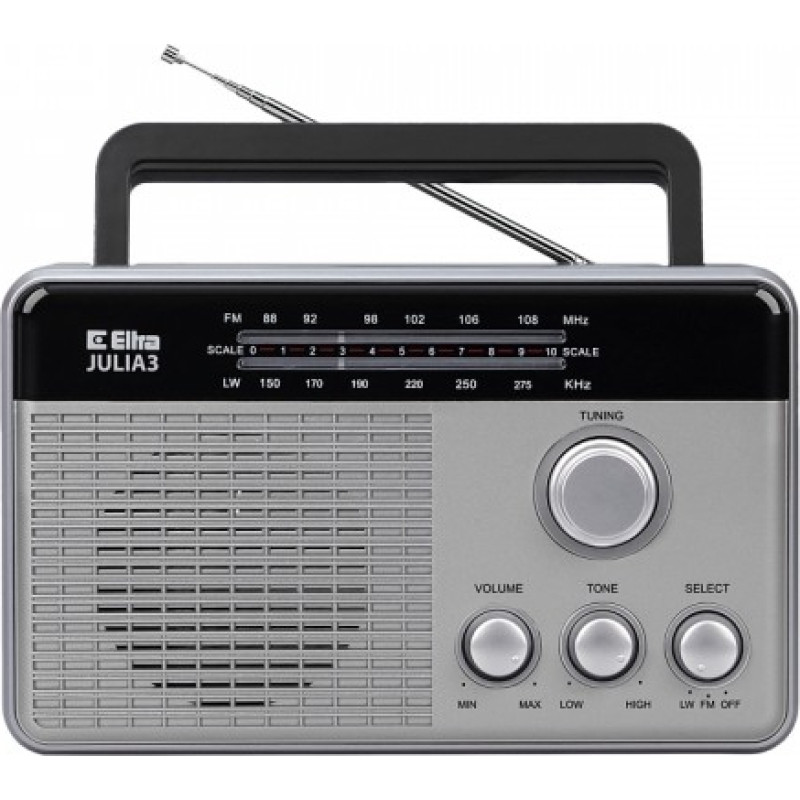 Eltra Radio Julia 3 silver