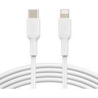 Cable BoostCharge USB-C for Lightning 1m white