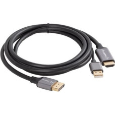 HDMI(M)-Displaypor(M) cable 1.8M 4K black