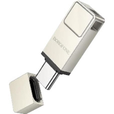 Borofone Pendrive BUD6 Elegance Mini USB 3.0 + Type C  16GB