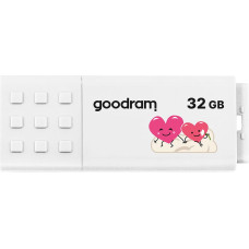 GOODRAM UME3 Pendrive - 32GB USB 3.2 Gen 1 White Valentine