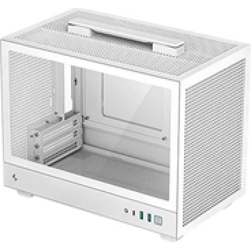 Deepcool Ultra-portable Case  CH160 WH  White  Mini-ITX