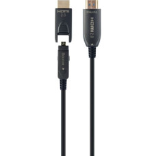 Cable AOC High Speed HDMI with ethernet 20 m with adapter D|A