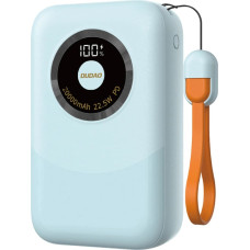 Powerbank Dudao K21 Mini 10000mAh 22.5W USB-A | USB-C - blue