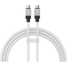 Baseus cable CoolPlay USB-C - USB-C 1m 100W white