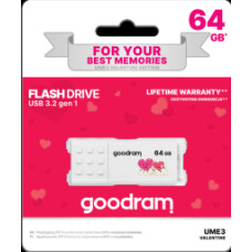 Zibatmiņa GoodRam Valentine 64GB White