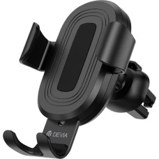 Devia car holder Gravity with wireless inductive charger black 10W air vent