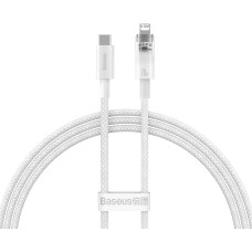 Baseus cable Explorer PD USB-C - Lightning 1,0m white smart temperature control 20W