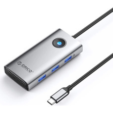 Orico PW11-6P USB-C Hub Docking Station 3x USB-A 3.0 + 1x USB-C 2.0 + 1x HDMI - Gray