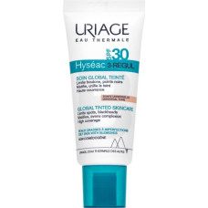 Uriage Hyséac tonējošā un mitrinošā emulsija 3-Regul SPF30 Global Tinted Skincare 40 ml