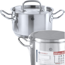 Hendi Kitchen Line vidējais katls ar vāku 1,7 l diametrs 160 x 95 h - 836101