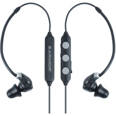 Earmor - Aktīvie dzirdes aizsargi M200T - NRR 26 dB - Bluetooth 5.4 - Melns - M200T-GY
