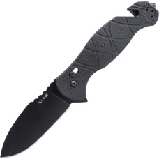 Ka-Bar - Saliekamais glābšanas nazis Coytu mape 3,5 collas — AUS 8A — melns — 3085