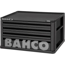 Bahco pagarinājums instrumentu ratiņiem ar 4 atvilktnēm, melns, Top Chest, [1482K4BLACK] RAL9005