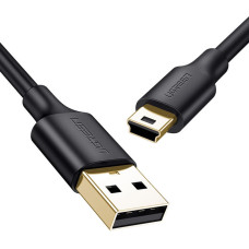 Ugreen USB kabelis - mini USB 480 Mbps 1,5 m melns