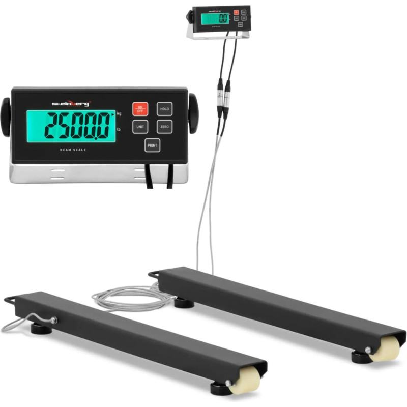 Steinberg Systems LCD 2500 / 0,5 kg 1000 x 100 mm pale&scaron;u buksē&scaron;anas skala