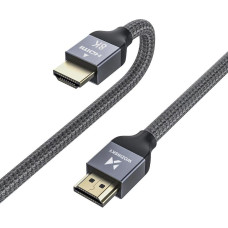 Wozinsky HDMI 2.1 8K 60Hz 48Gbps 4K 120Hz 2K 144Hz 3m sudraba kabelis