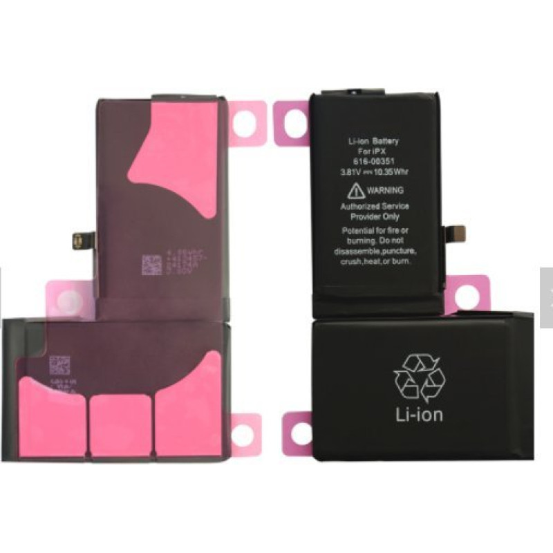 Microspareparts Mobile CoreParts Battery for iPhone X 10.32Wh Li-ion 3.8V 2716mAh 5706998506962 MICROSPAREPARTS MOBILE