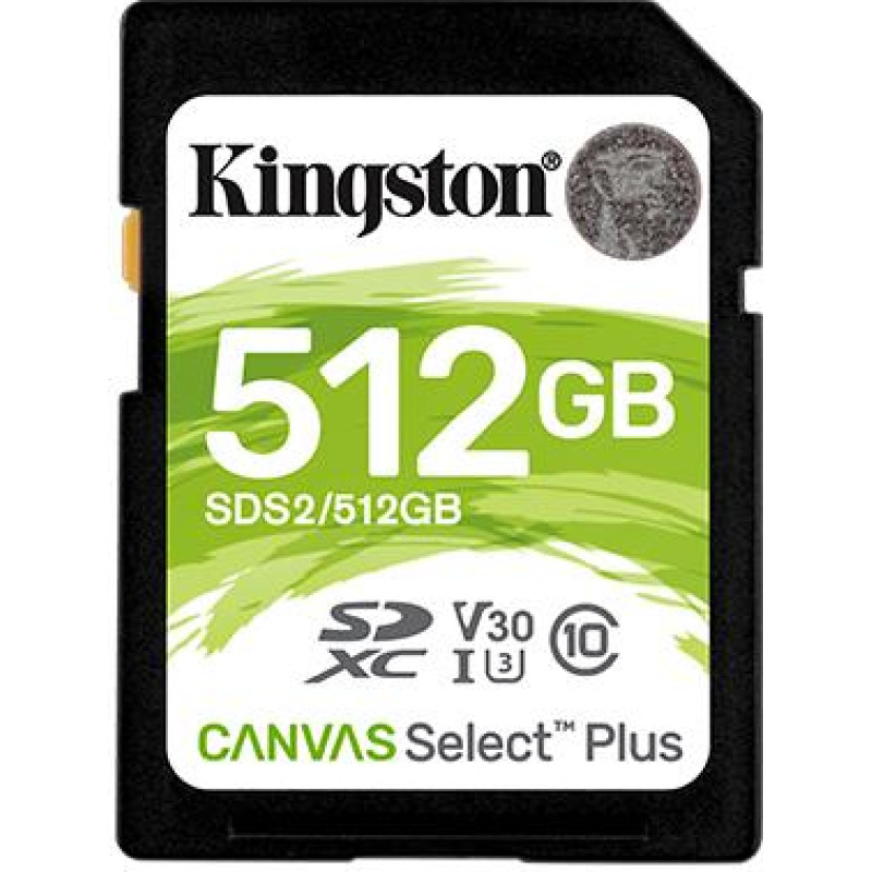 KINGSTON 512GB SDXC Canvas Select Plus
