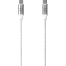 Forever cable USB-C - USB-C 1,2 m 3A 20W WHP12320 white