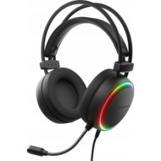 Austiņas Genesis Neon 613 G2 RGB Black