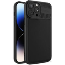 Fusion Camera Protected silikona aizsargapvalks Xiaomi Redmi Note 12 4G melns