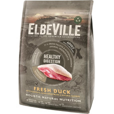 Elbeville Sausa barība suņiem - ELBEVILLE Adult Mini Fresh Duck Healthy Digestion 4 kg