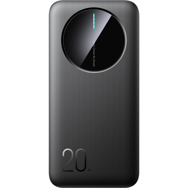 Joyroom Powerbank JR-PBF14 20000mAh 2,4A 2x USB-A 1x USB-C - melns