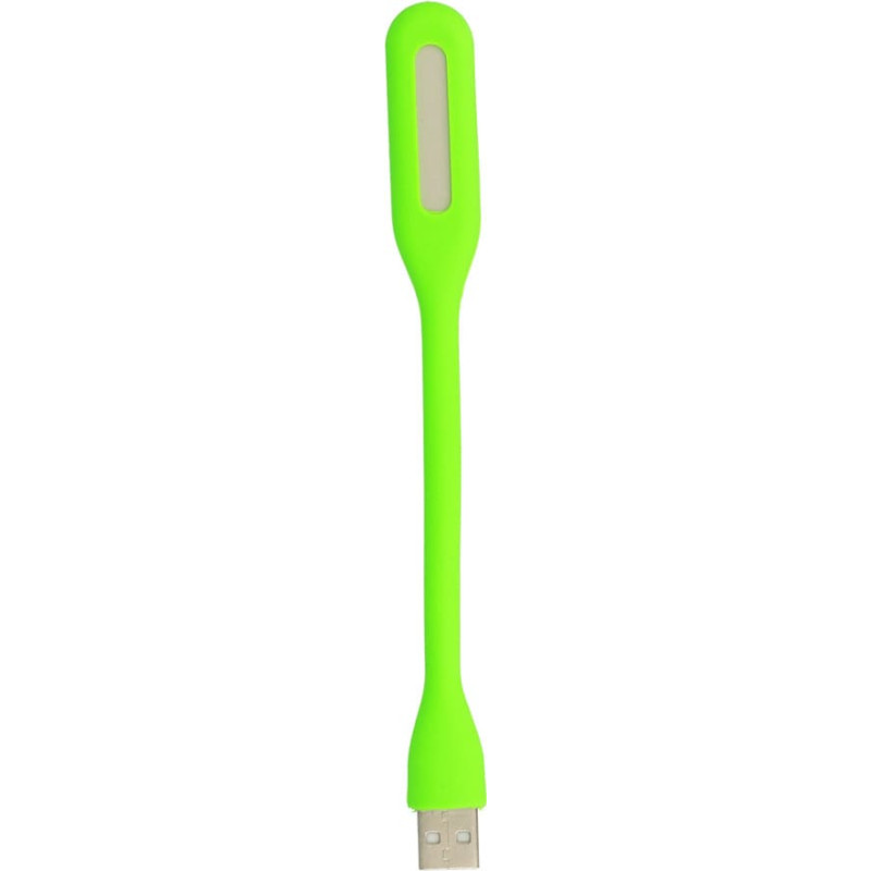 Mini LED Lamp Silicone USB Green