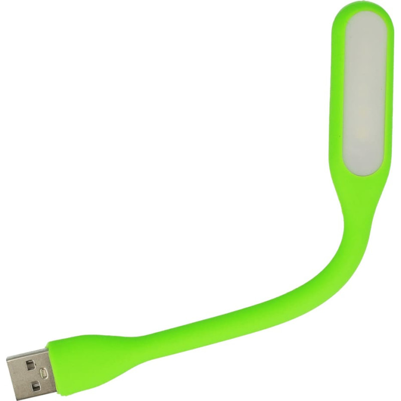 Mini LED Lamp Silicone USB Green