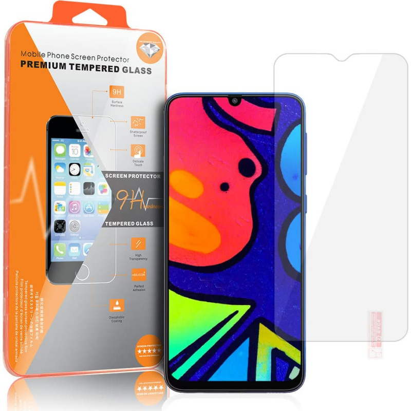 Tempered Glass Orange for SAMSUNG GALAXY F41|A20|M30|M30S|HUAWEI Y7 2019|XIAOMI MI 9|VIVO Y9S